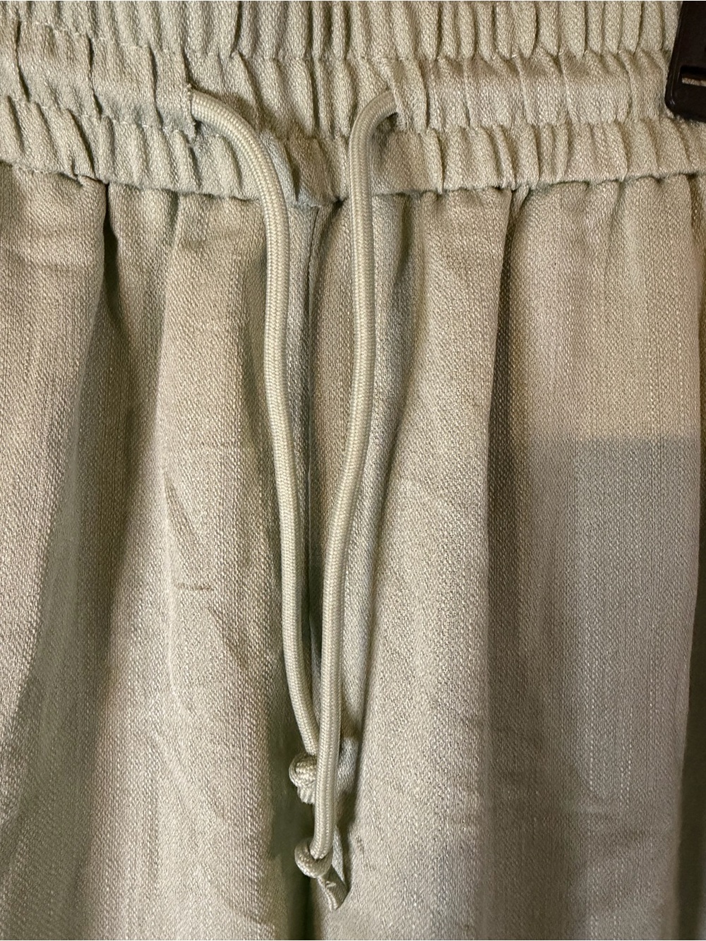 Halara Relaxed Wide-Leg Drawstring Pants in Pale Aqua - Picture 5 of 7